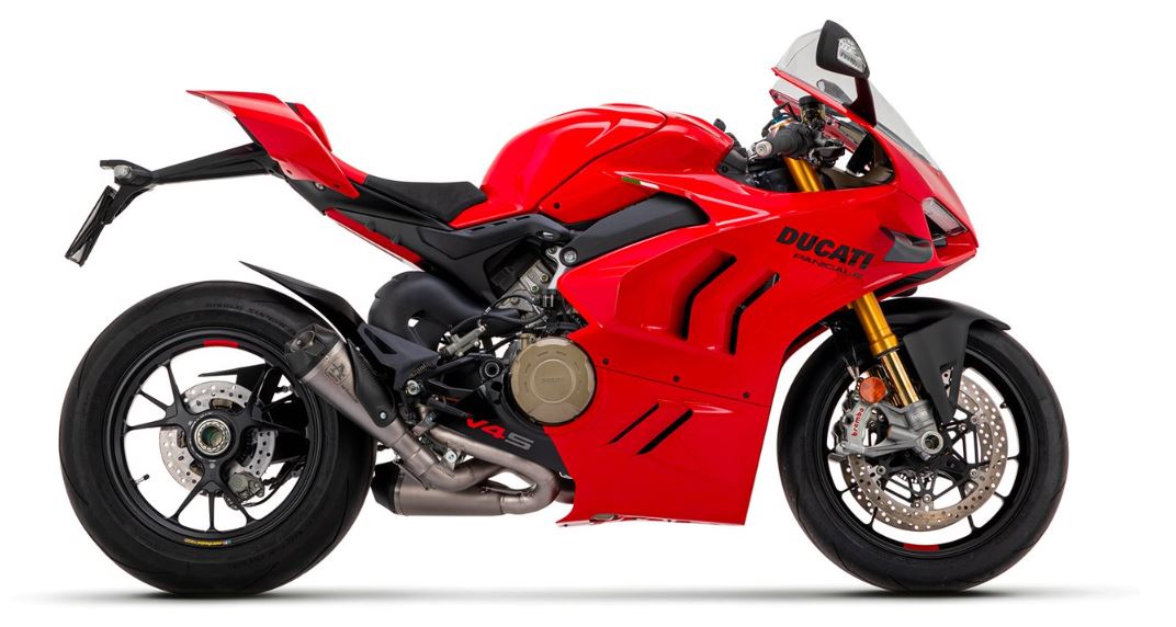 ARROW SILENCIADOR WORKS DE TITANIO (DCHO + IZDO) CON CONECTORES DE TITANIO DUCATI STREETFIGHTER V4 2020-24 / PANIGALE V4 2018-24