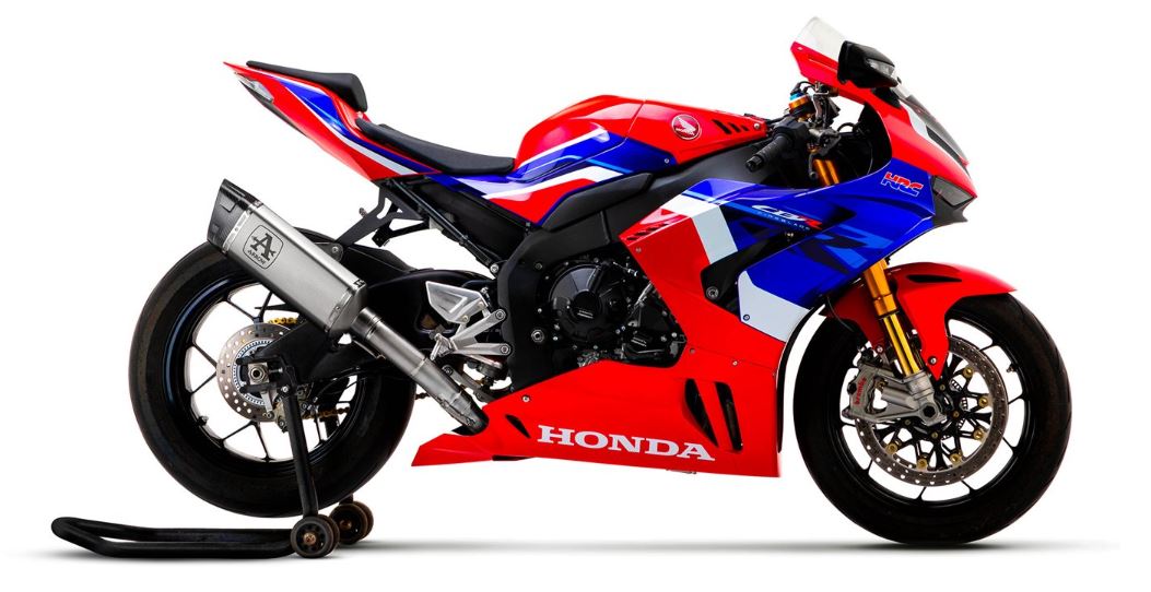 ARROW SILENCIOSO PISTA DE TITANIO CON CONECTOR DE TITANIO HONDA CBR 1000 RR-R 2020-23