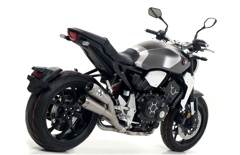 ARROW KIT SILENCIOSOS PRO-RACE NICHROM "DARK" HONDA CB 1000 R 2018-24