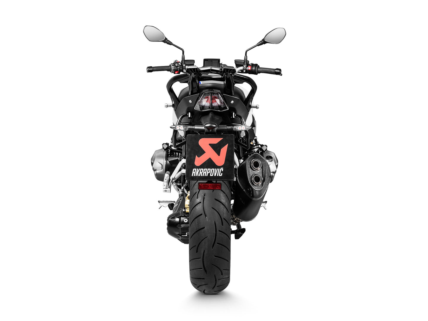 AKRAPOVIC BLACK EDITION SLIP-ON HOMOLOGADO BMW R 1250 R / R 1250 RS 2019-24