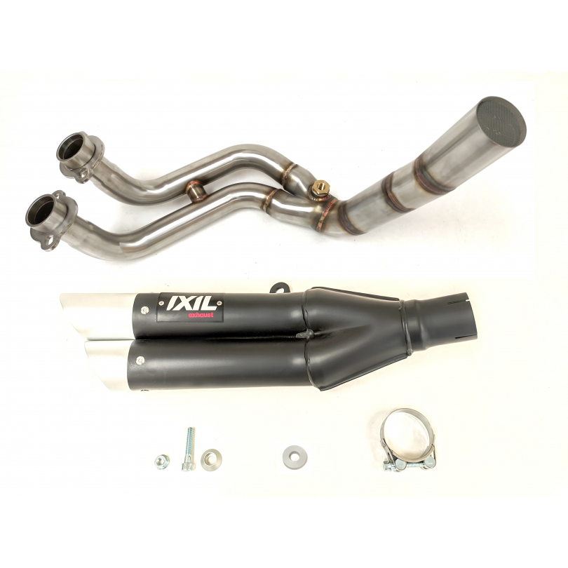 IXIL FULL SYSTEM - DUAL HYPERLOW BLACK XL - YAMAHA R7 2021-24