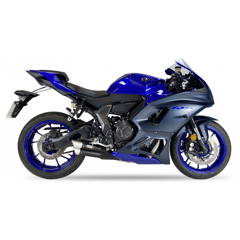 IXIL FULL SYSTEM - DUAL HYPERLOW BLACK XL - YAMAHA R7 2021-24