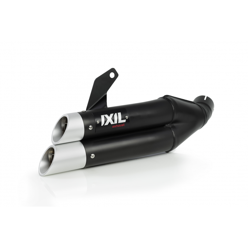 IXIL FULL SYSTEM - DUAL HYPERLOW BLACK XL - YAMAHA R7 2021-24