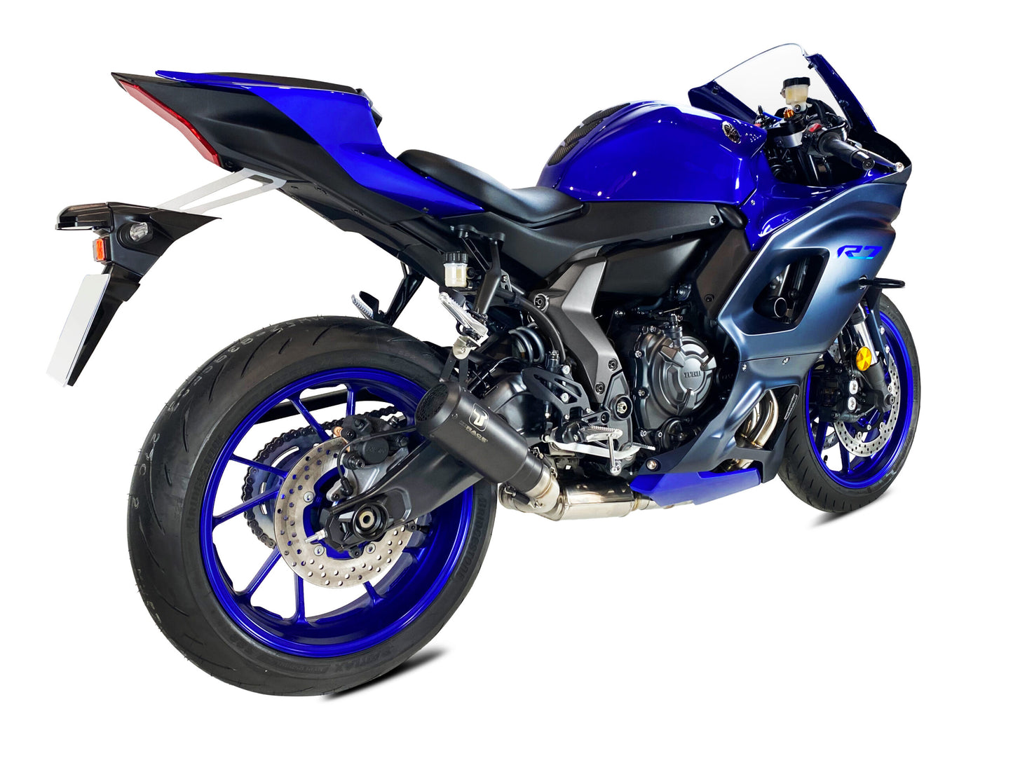 IX RACE LÍNEA COMPLETA HOMOLOGADA MK2 NEGRO YAMAHA R7 2021-23