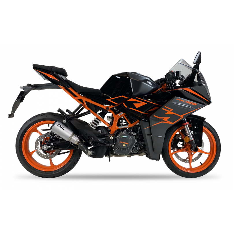 IXIL SLIP ON RACE XTREM CARBON KTM DUKE 390 2021-23 / DUKE 125 2021-23 / RC 390 2021-24 / RC 125 2021-24 / HUSQVARNA SVARTPILEN 125 2021-23 / SVARTPILEN 401 2020-23