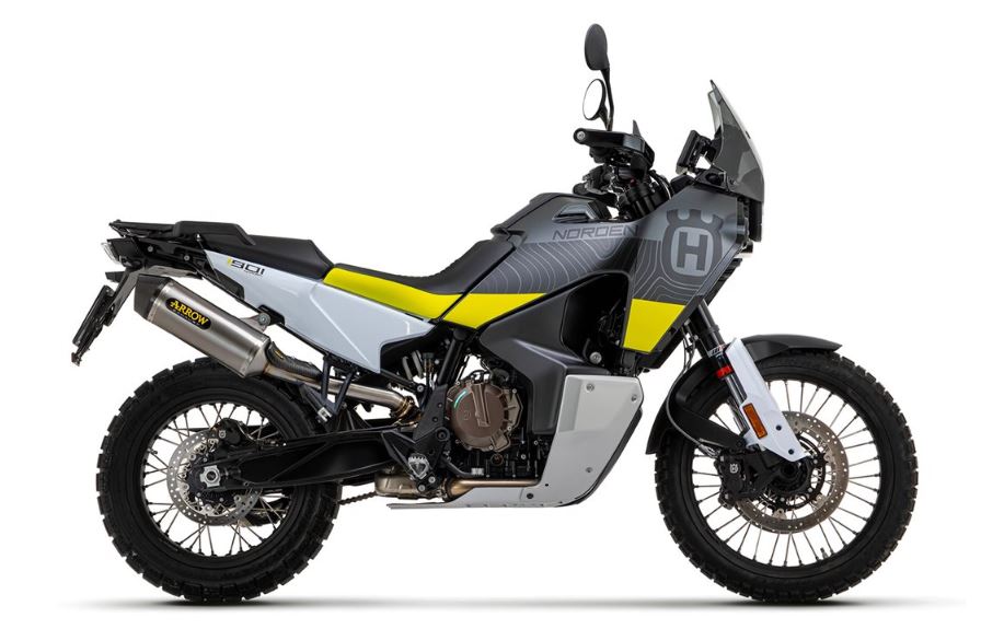 ARROW SILENCIOSO RACE-TECH TITANIO FONDO EN CARBONO HUSQVARNA NORDEN 901 2022-23