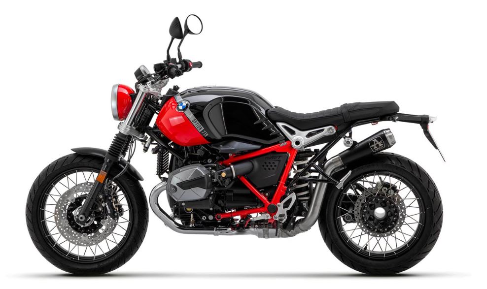 ARROW SILENCIOSO PRO-RACE NICHROM "DARK" BMW R NINE T SCRAMBLER 2021-24