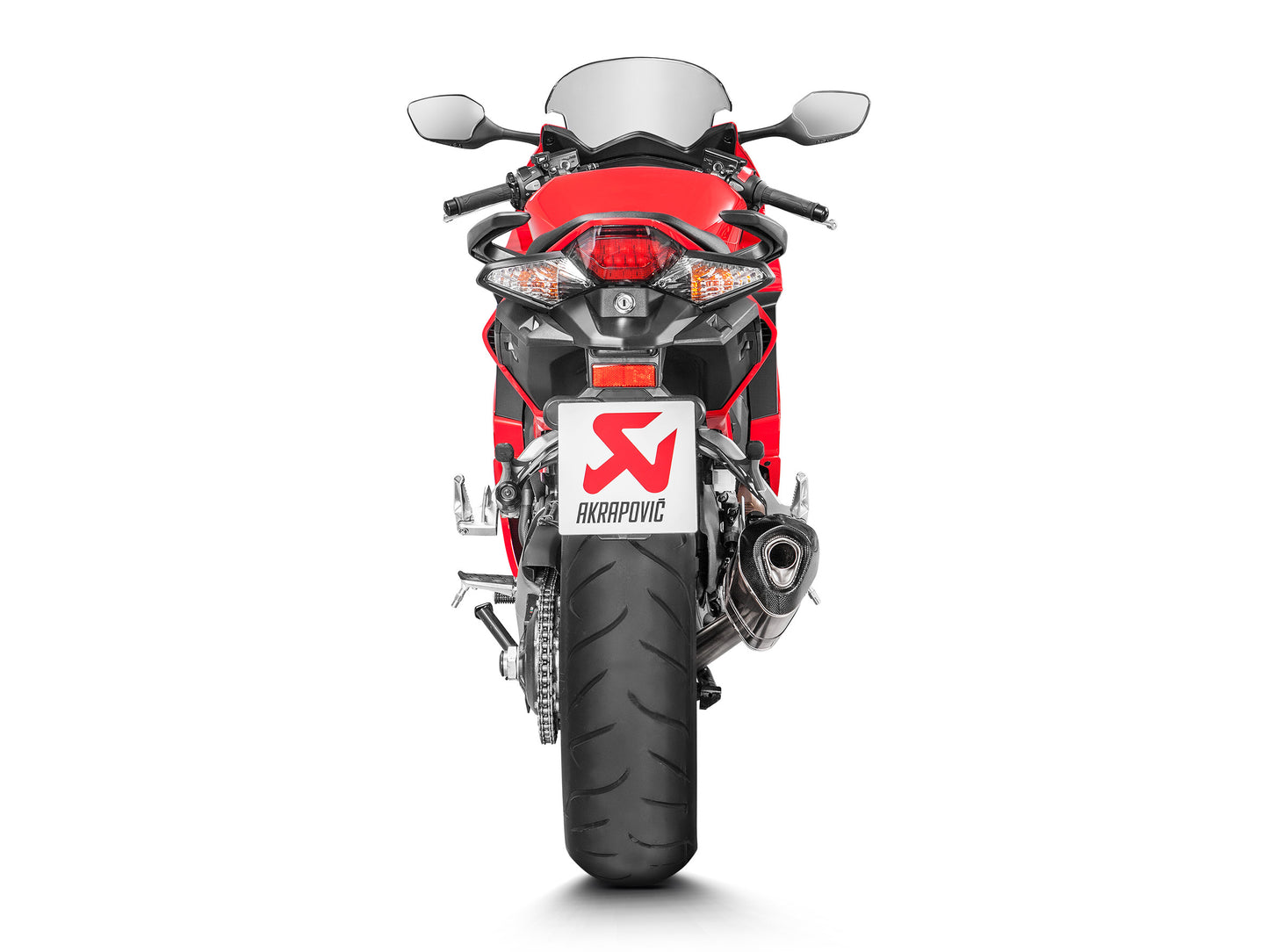 AKRAPOVIC SLIP-ON HOMOLOGADO HONDA VRF 800 F / X CROSSRUNNER 2017-20