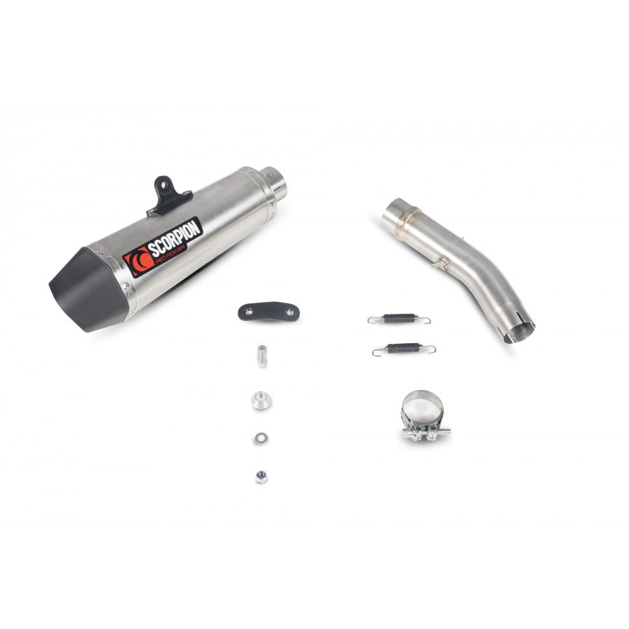 SCORPION SERKET TAPER SLIP-ON TRIUMPH STREET TRIPLE 675 R & RX 13-16