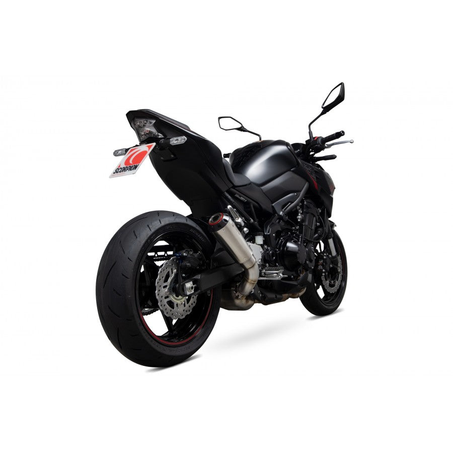 SCORPION RED POWER SLIP-ON KAWASAKI Z 900 (Euro 5) 2020-25