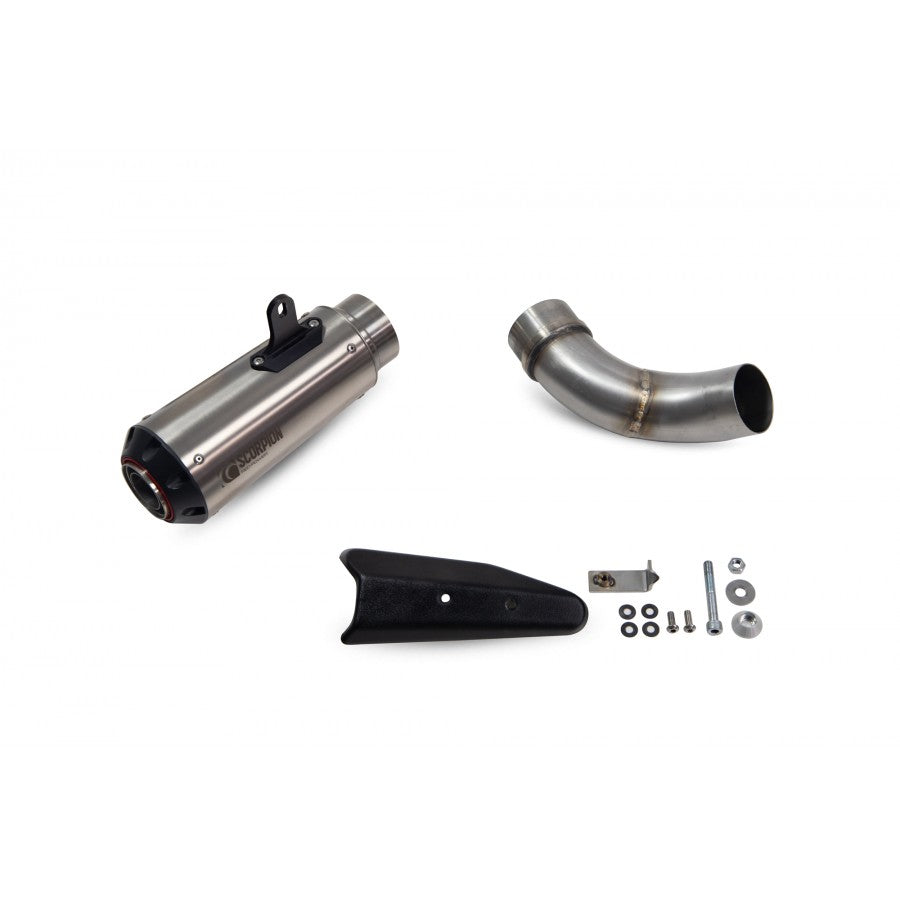 SCORPION RED POWER SLIP-ON KAWASAKI Z 900 (Euro 5) 2020-25