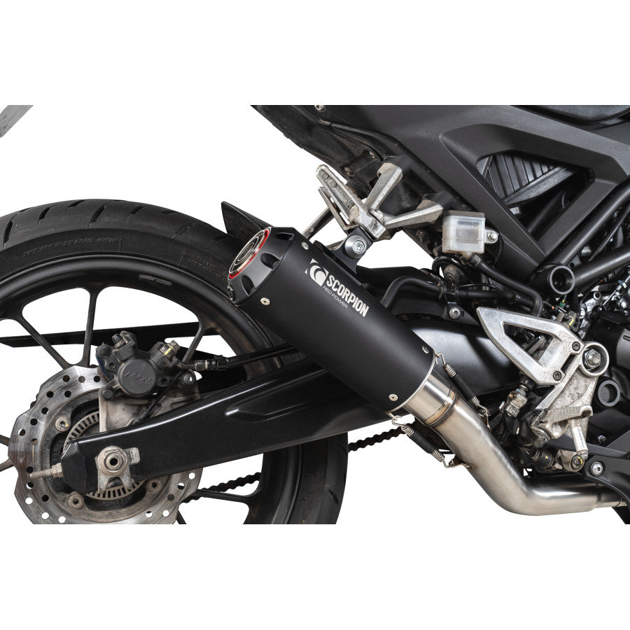 SCORPION SISTEMA COMPLETO RED POWER HONDA CB 125R 2024-25