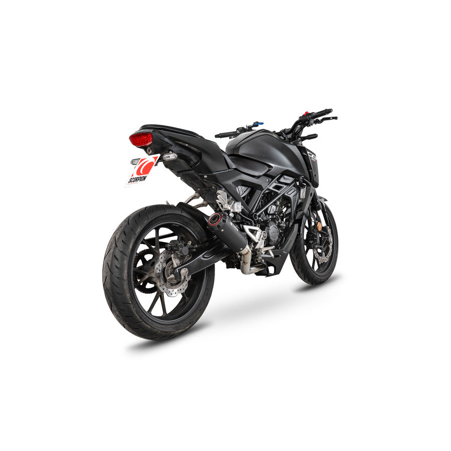 SCORPION SISTEMA COMPLETO RED POWER HONDA CB 125R 2024-25