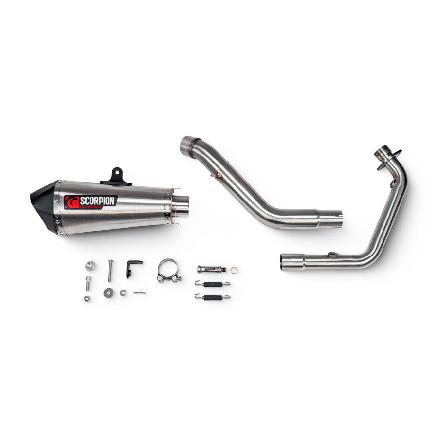 SCORPION SISTEMA COMPLETO SERKET TAPER HONDA CB 125 R 2024-25