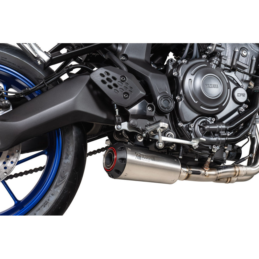 SCORPION RED POWER FULL SYSTEM YAMAHA MT-07 2024-25