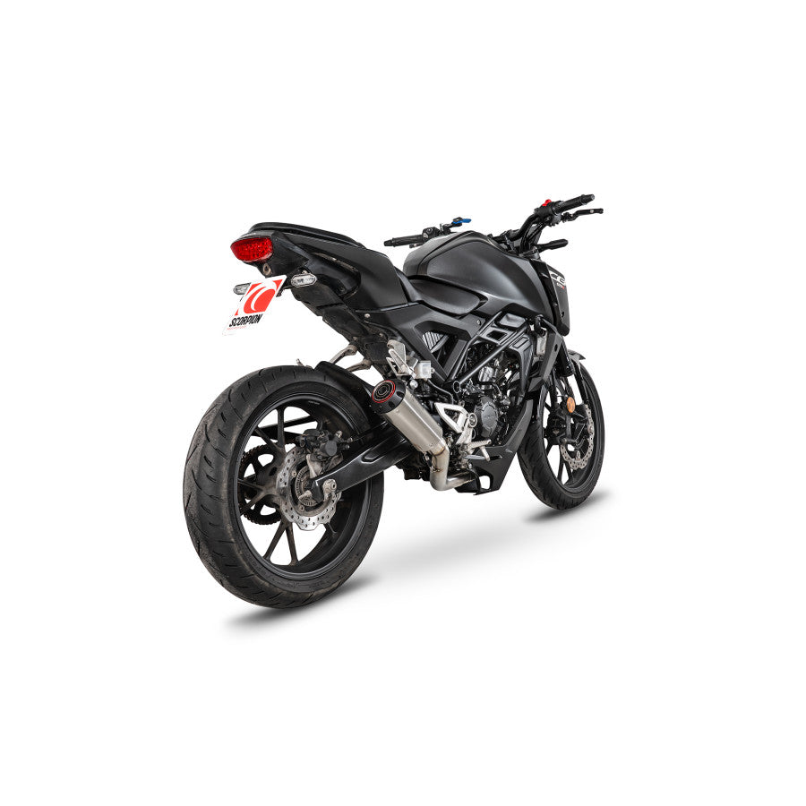 SCORPION SISTEMA COMPLETO RED POWER HONDA CB 125R 2024-25