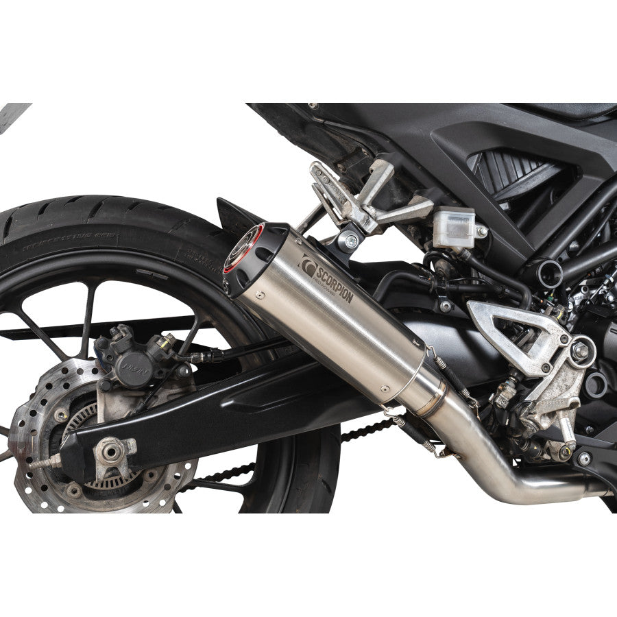 SCORPION SISTEMA COMPLETO RED POWER HONDA CB 125R 2024-25