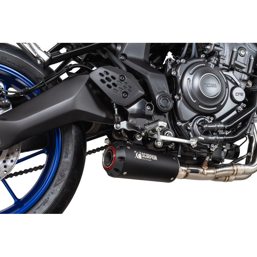 SCORPION SISTEMA COMPLETO RED POWER YAMAHA MT07 2024-25
