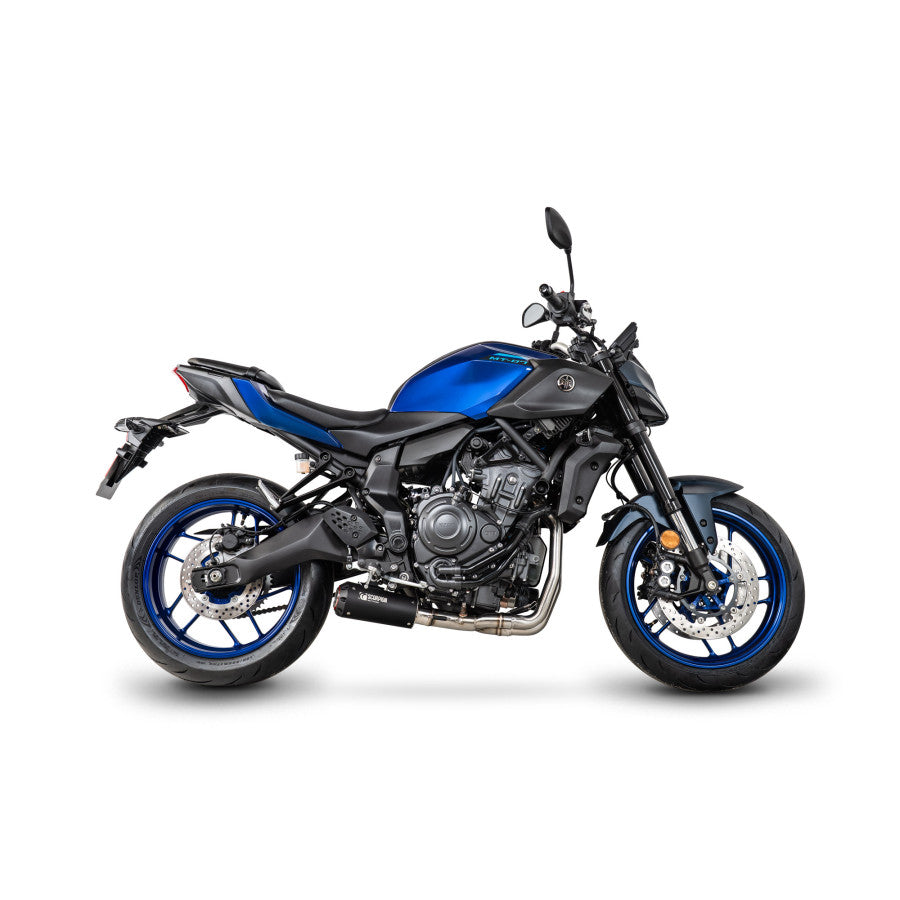 SCORPION SISTEMA COMPLETO RED POWER YAMAHA MT07 2024-25