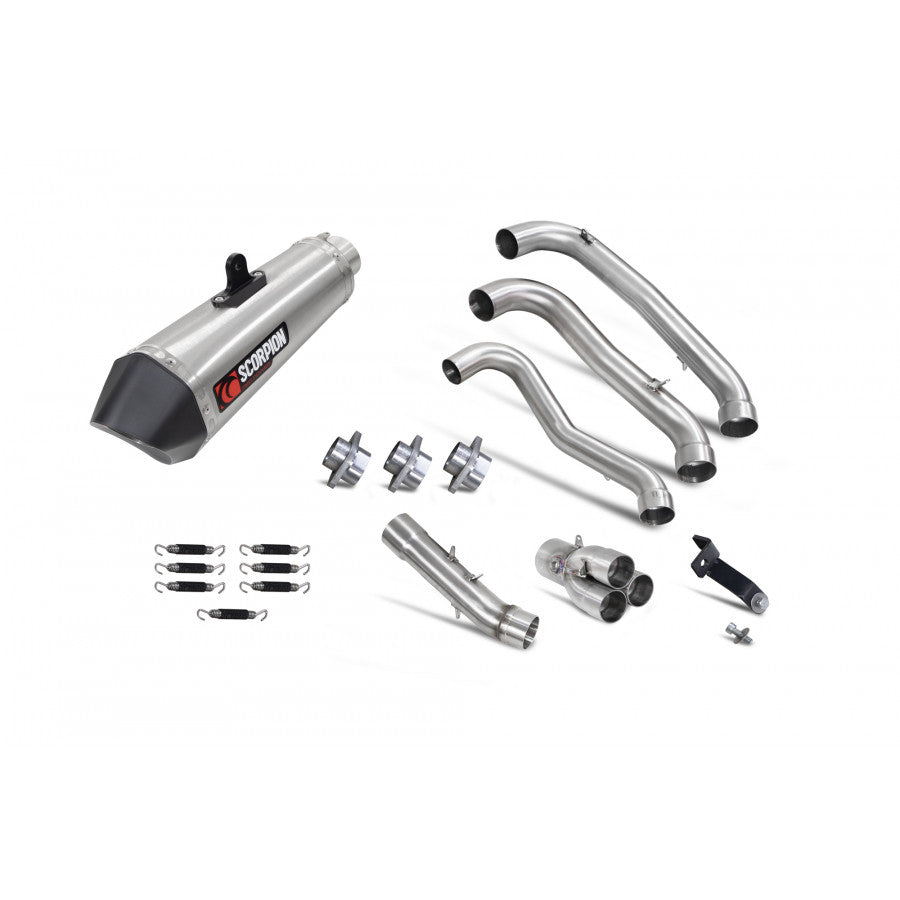 SCORPION SERKET PARALLEL FULL SYSTEM TRIUMPH TIGER 660 2022-25