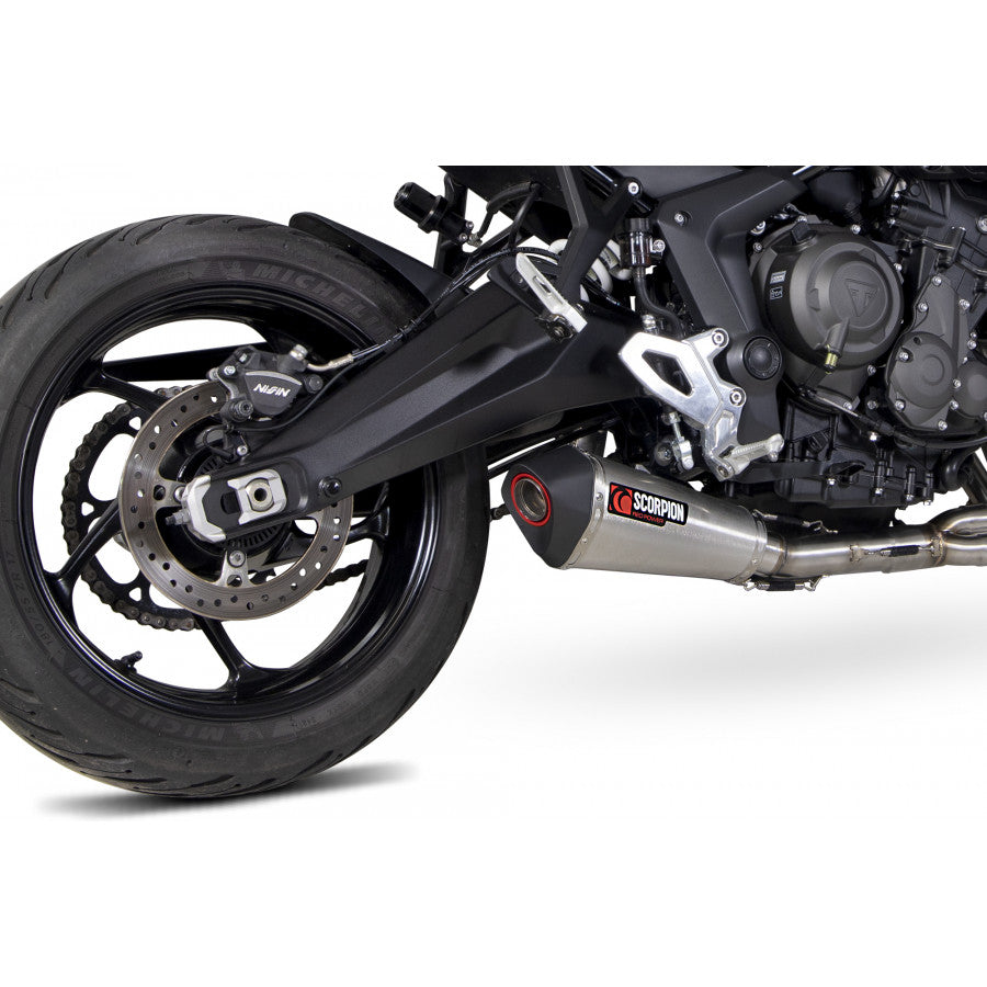 SCORPION SERKET PARALLEL FULL SYSTEM TRIUMPH TIGER 660 2022-25