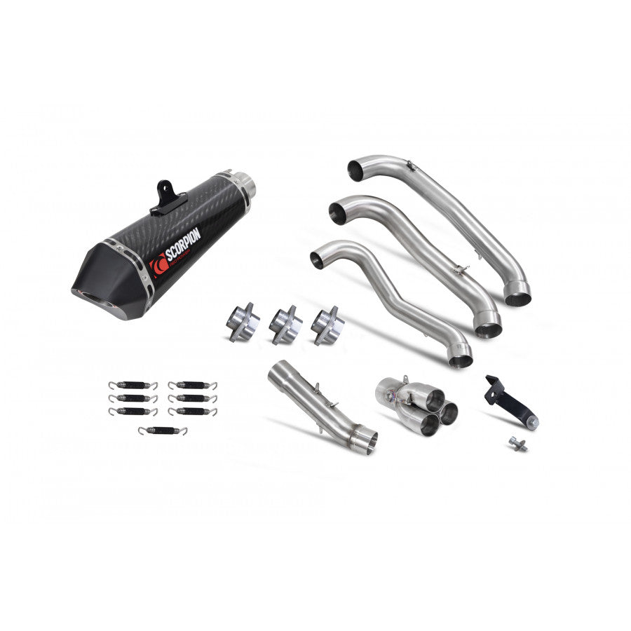 SCORPION SERKET PARALLEL FULL SYSTEM TRIUMPH TIGER 660 2022-25