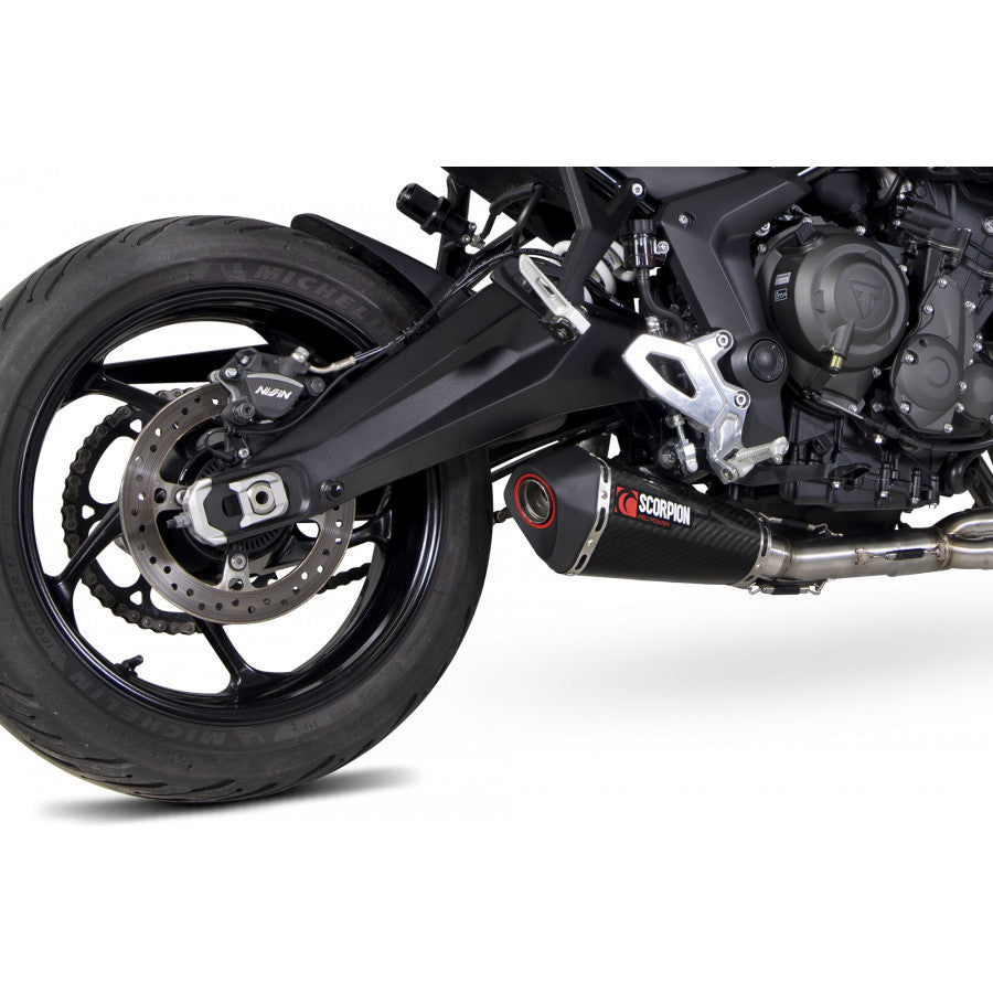 SCORPION SERKET PARALLEL FULL SYSTEM TRIUMPH TIGER 660 2022-25