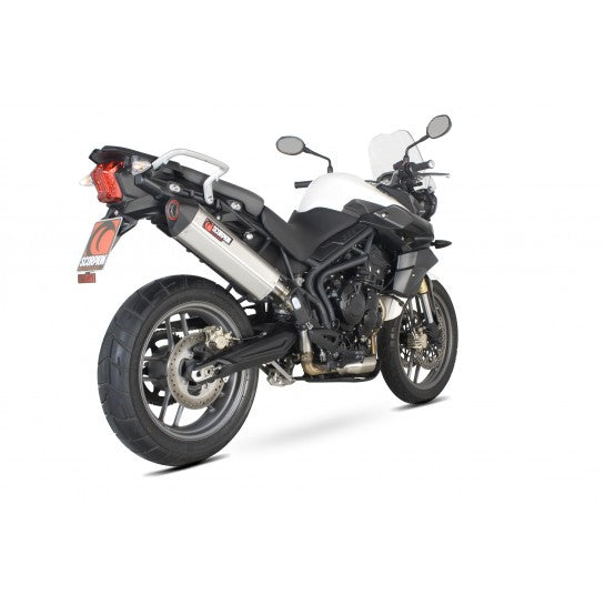 SCORPION SERKET PARALLEL SLIP-ON TRIUMPH TIGER 800 2011-16