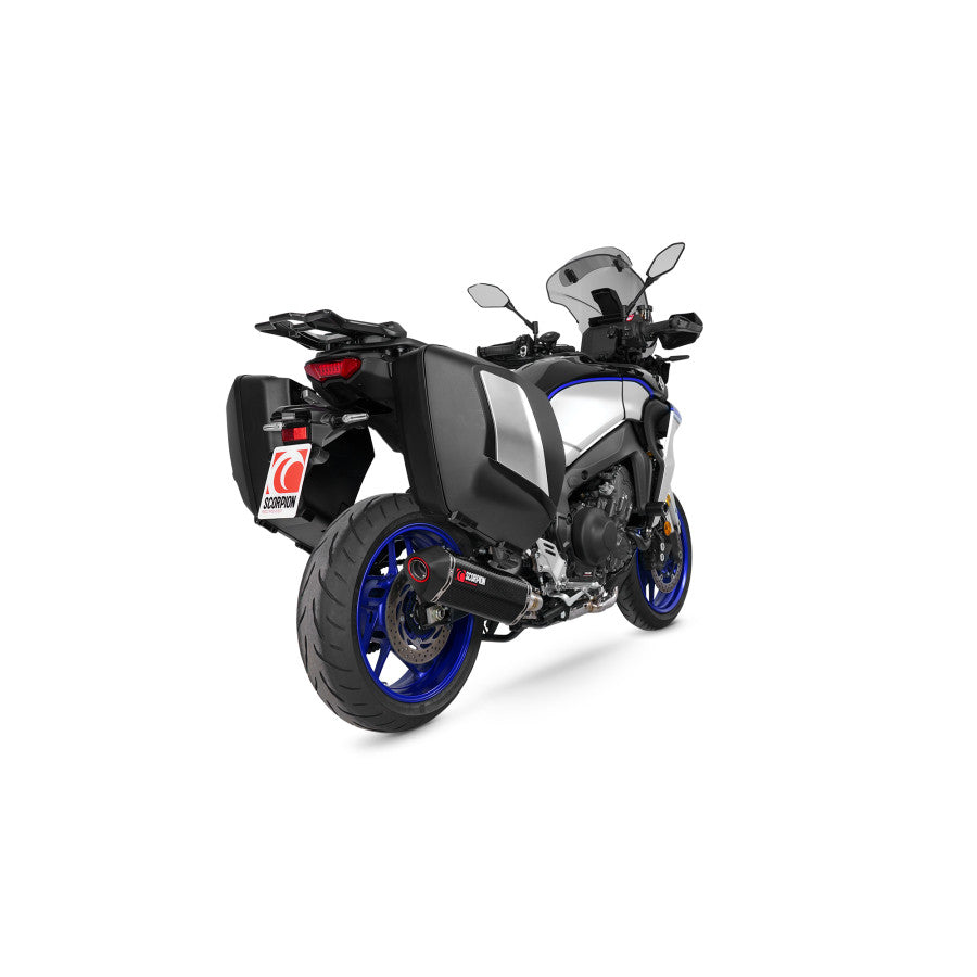 SCORPION FULL SYSTEM SEKET CARBONO YAMAHA TRACER 9 / 9 GT 2021-24