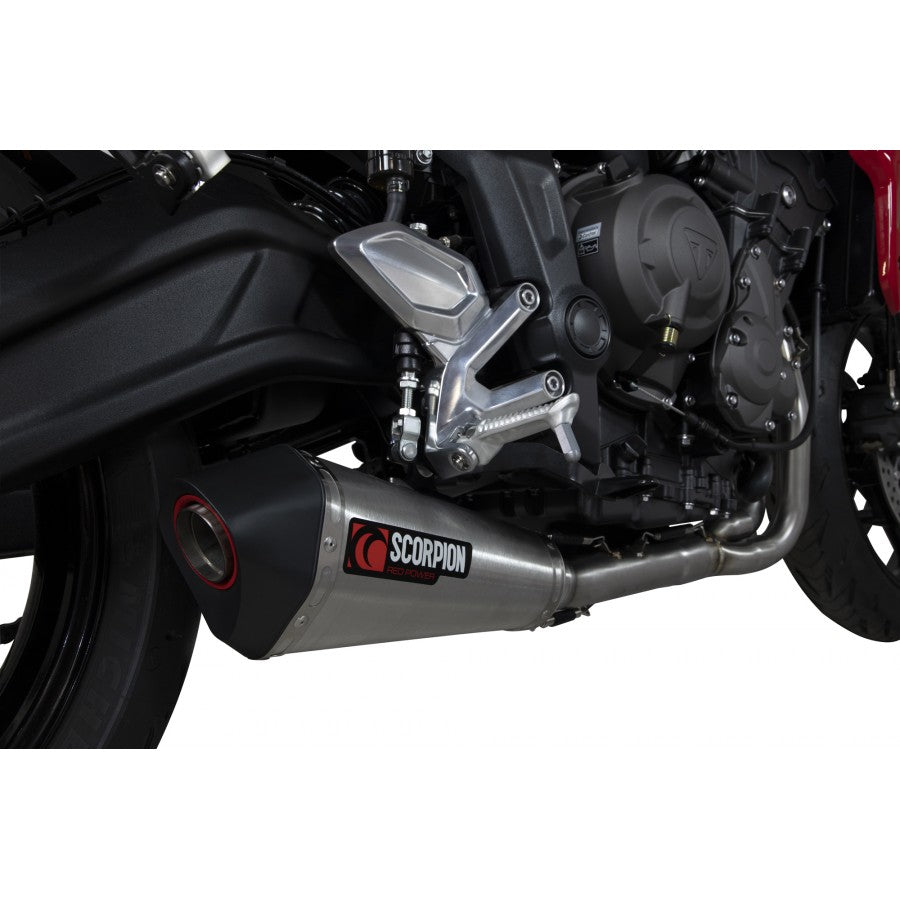 SCORPION SERKET TAPER FULL TRIUMPH TRIDENT 660 2021-25