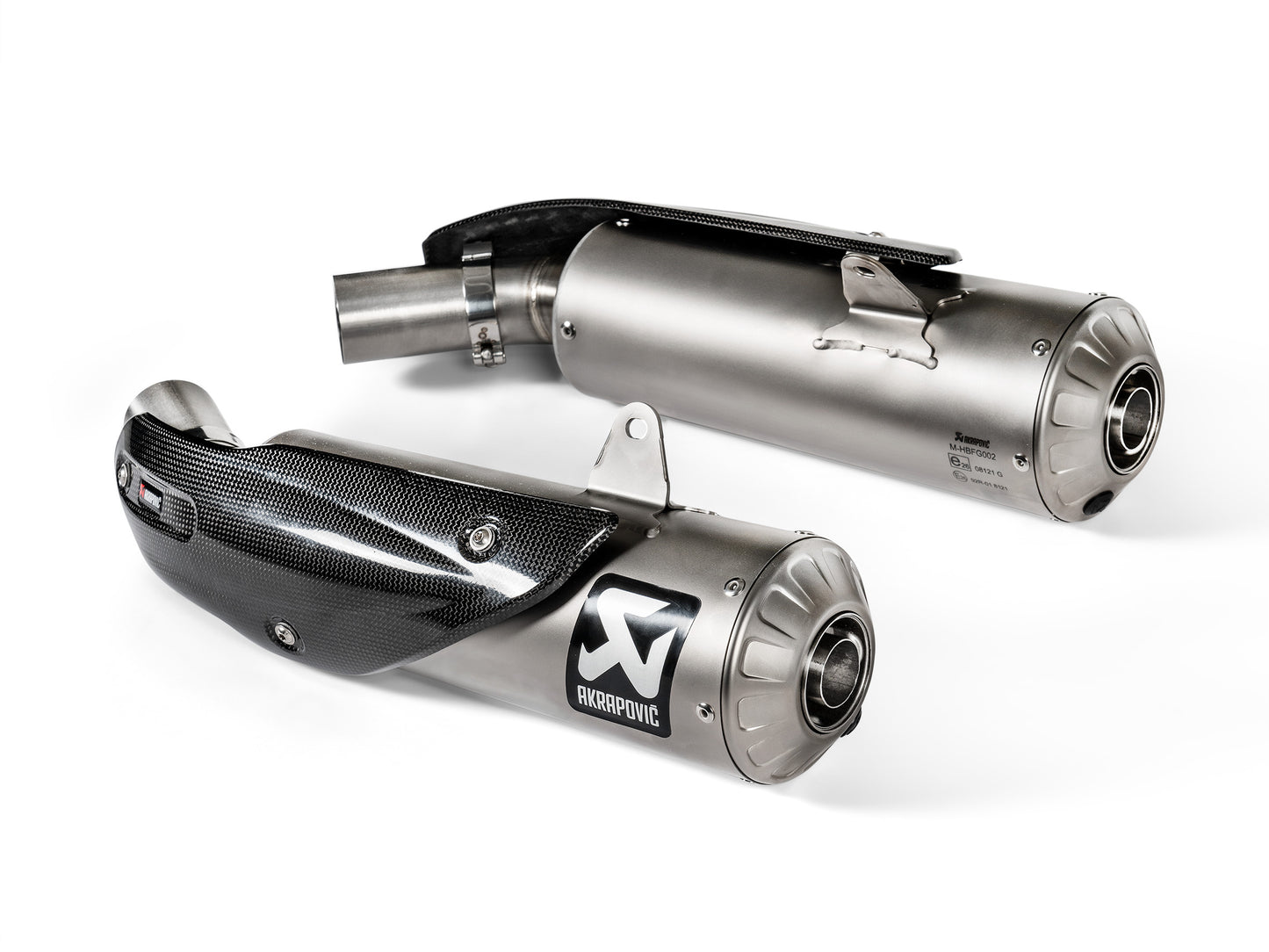 AKRAPOVIC APPROVED SLIP-ON DUCATI SCRAMBLER 1100 2018-20