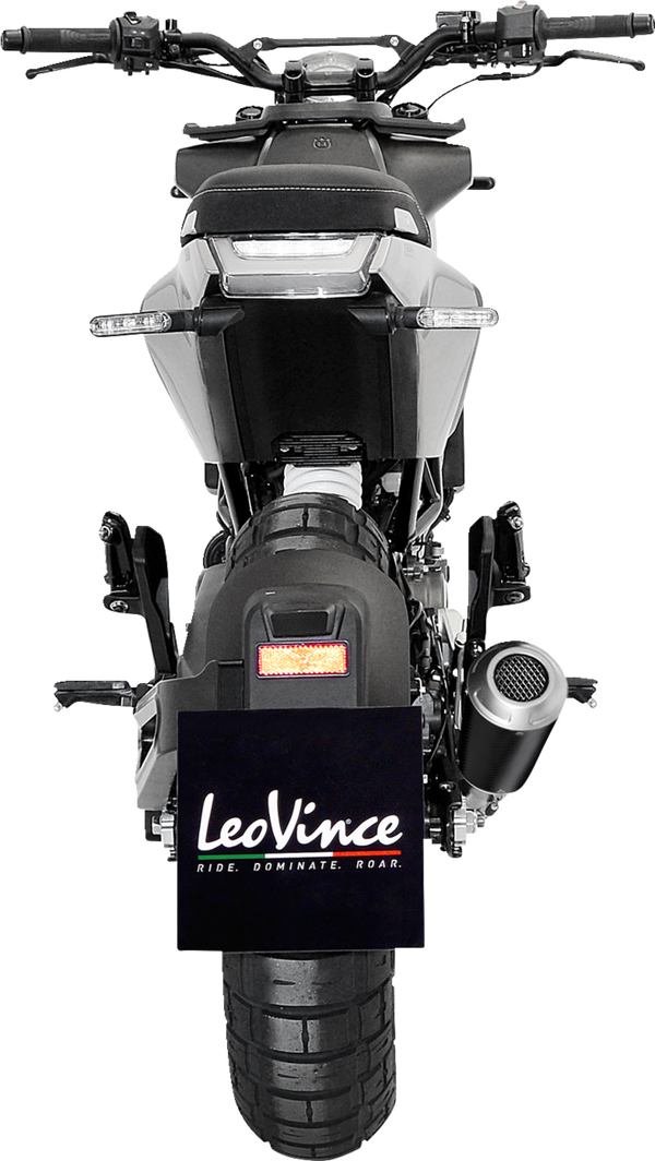 LEO VINCE SILENCIADOR LV-10 CARBONO HUSQVARNA SVARTPILEN 125 2021-23 / SVARTPILEN 401 2020-23