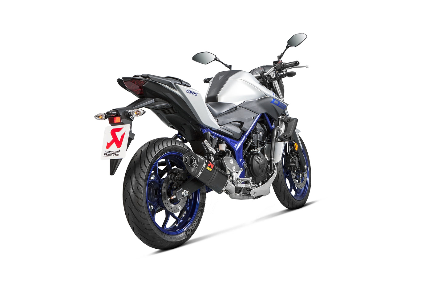 AKRAPOVIC COMPLETE RACING EXHAUST NOT APPROVED YAMAHA MT 03 / R3 2016-23