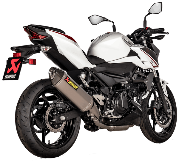 AKRAPOVIC APPROVED SLIP-ON KAWASAKI Z 400 2019-23 / NINJA 400 2018-23
