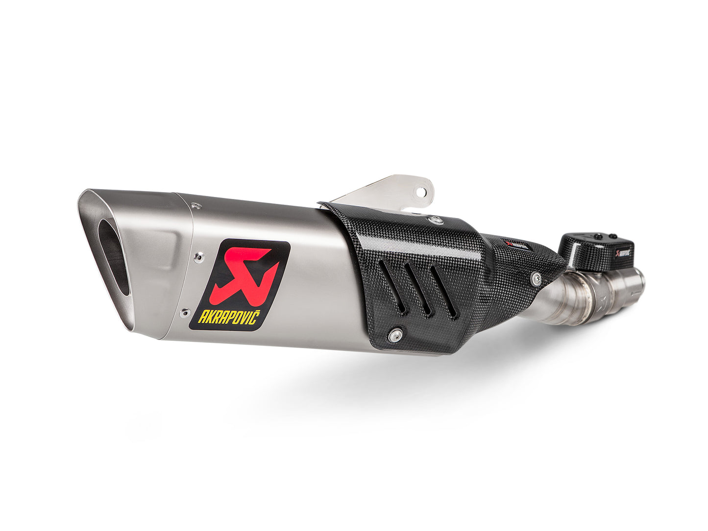 AKRAPOVIC SLIP-ON LINE TITANIUM MUFFLER APPROVED YAMAHA R6 2017-23