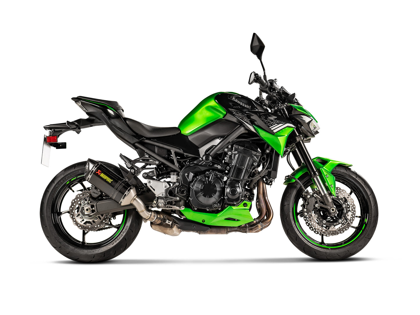 AKRAPOVIC SLIP-ON HOMOLOGADO TUV EURO 5 KAWASAKI Z 900 2020-24
