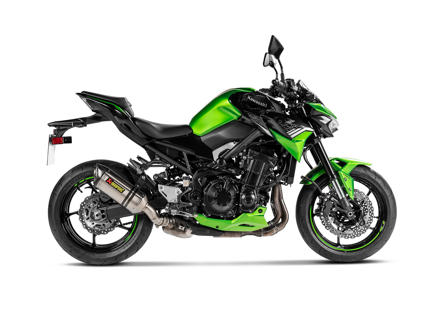 AKRAPOVIC SLIP-ON HOMOLOGADO TUV EURO 5 KAWASAKI Z 900 2020-24