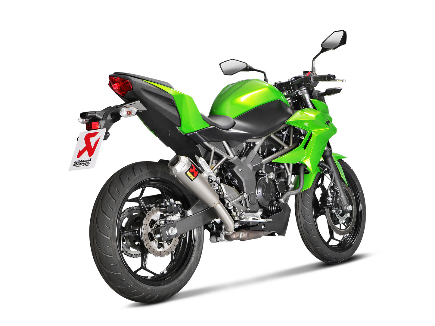 AKRAPOVIC SLIP-ON LINE KAWASAKI Z 125 2019-24 / NINJA 125 2019-24