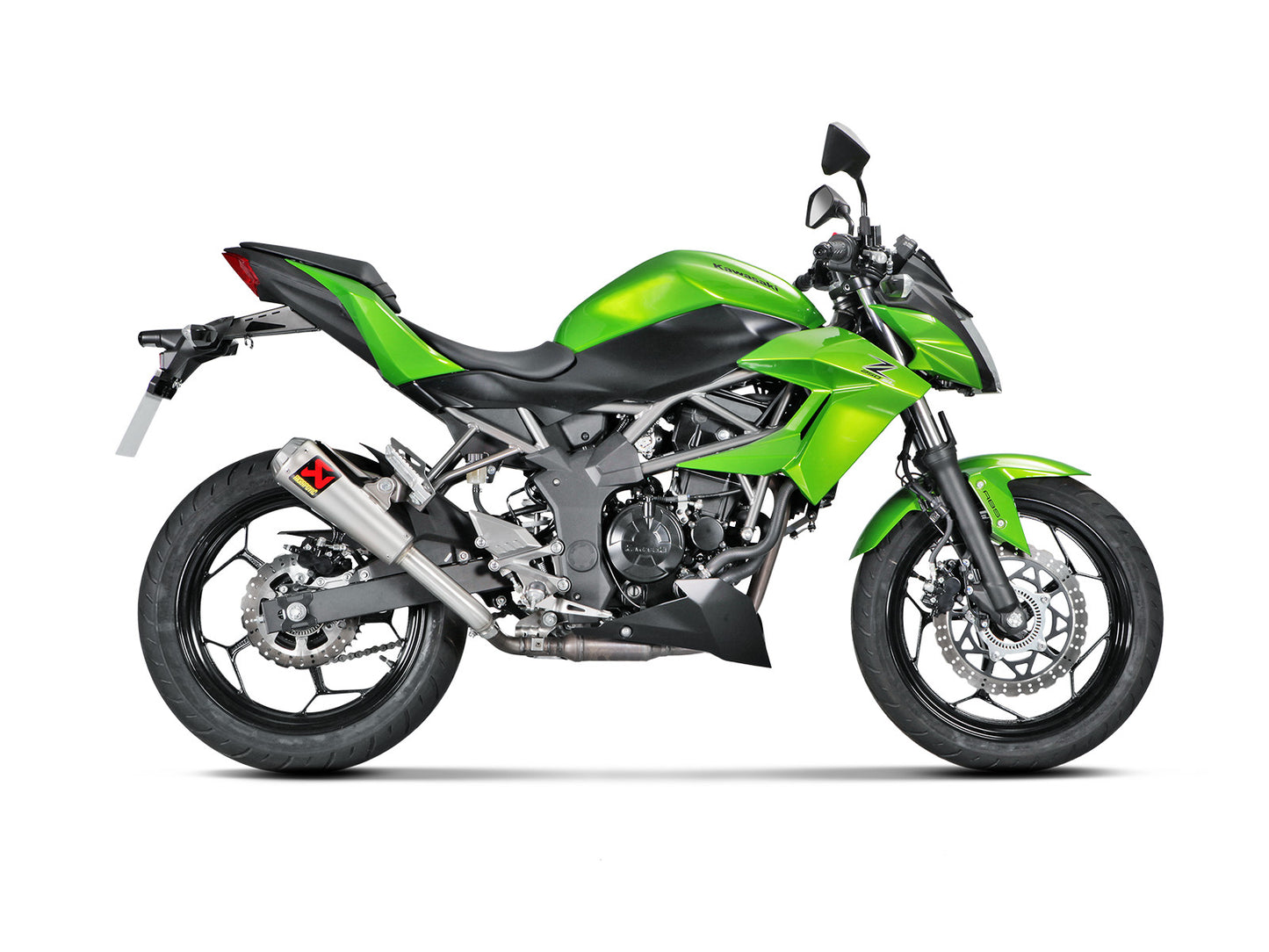 AKRAPOVIC SLIP-ON LINE KAWASAKI Z 125 2019-24 / NINJA 125 2019-24