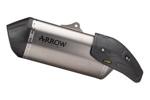 ARROW SILENCIOSO SONORA DE TITANIO FONDO EN CARBONO APRILIA TUAREG 660 2022-23