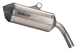 ARROW SILENCIOSO SONORA DE TITANIO FONDO EN CARBONO BMW F 750 GS / BMW F 850 GS 2021-24