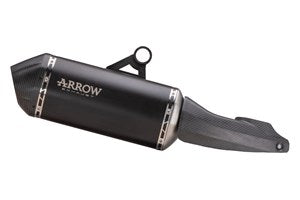 ARROW SILENCIOSO SONORA DE TITANIO "DARK" FONDO EN CARBONO BMW R 1250 GS / ADVENTURE 2019-24