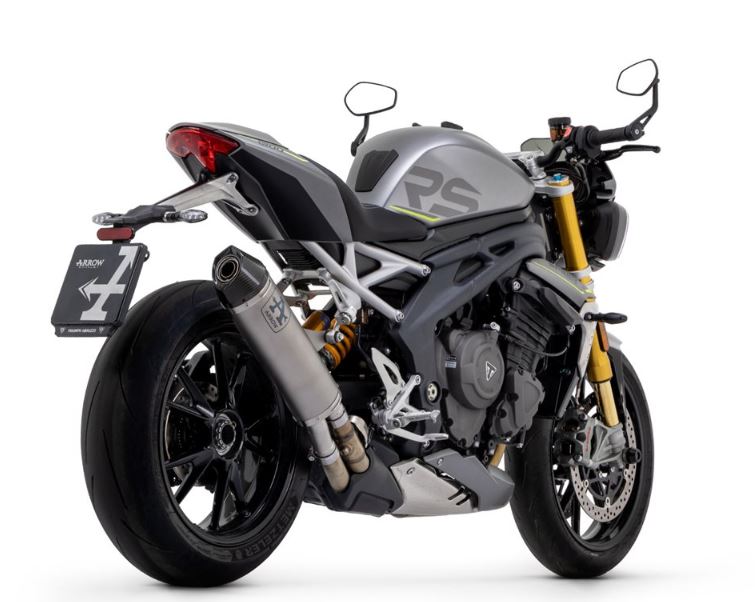 ARROW SILENCIADOR RACE-TECH TITANIO FONDO EN CARBONO TRIUMPH SPEED TRIPLE 1200 RS/RR 2021-24