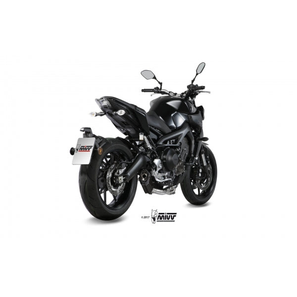 MIVV FULL SYSTEM 3x1 SUONO BLACK YAMAHA MT-09 / FZ-09 2013-20