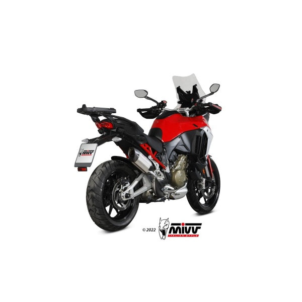 MIVV SLIP-ON SUONO TITANIO HOMOLOGADO DUCATI MULTISTRADA V4 1100 / S 2021-24