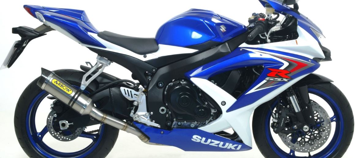 ARROW SILENCIADOR THUNDER CON TAPA DE CARBONO SUZUKI GSX-R 600 2008-2010