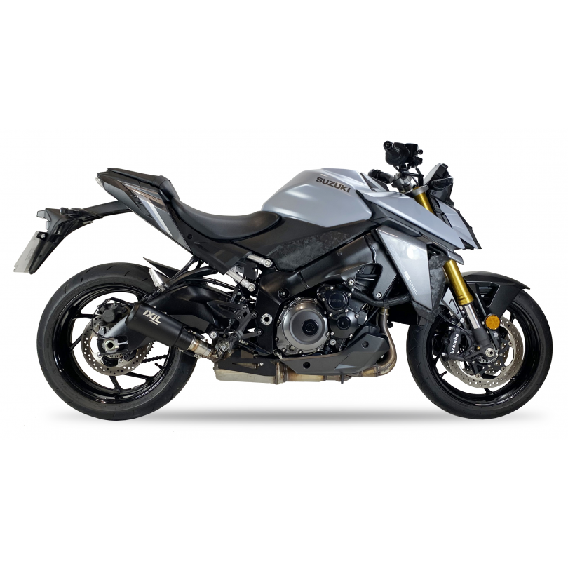 IXIL SLIP ON - RACE XTREM BLACK - SUZUKI GSX-S 1000 / GT 2021-22 / KATANA 1000 2022-23 / GSX-S 950 2021-23