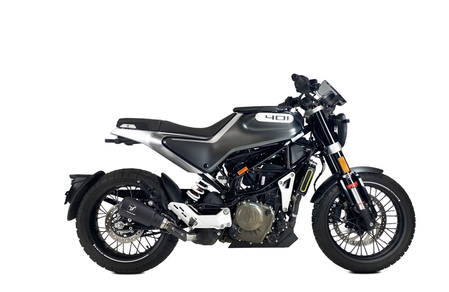 IX RACE ESCAPE HOMOLOGADO MK2 NEGRO HUSQVARNA SVARTPILEN / VITPILEN 125 Y 401 2021-23