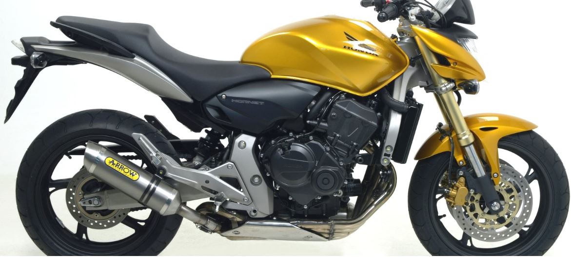 ARROW SILENCIOSO STREET THUNDER APPROVED DE ALUMINIO HONDA CB 600 F HORNET 2007-13