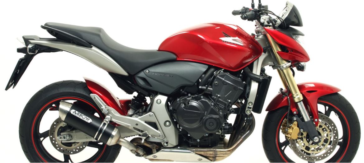 ARROW SILENCIOSO STREET THUNDER EN ALUMINIO "DARK" HONDA CB 600 F HORNET 2007-13